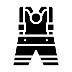 Lederhosen Vector Design Icon Style