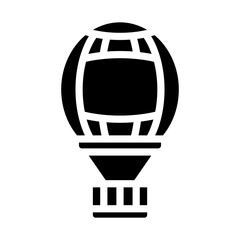 Festival Balloon Vector Design Icon Style