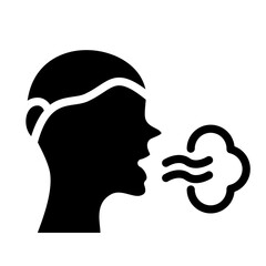 Breathe Easier Vector Design Icon Style