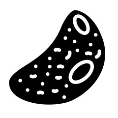 Eukaryotic Microbe Vector Design Icon Style