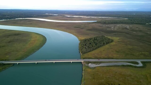 Der Kenai River in Alaska