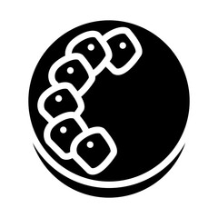 Vitello Tonnato Vector Design Icon Style
