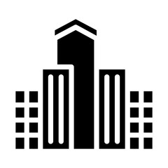 Skybound City Vector Design Icon Style
