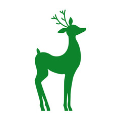 Reindeer Silhouette