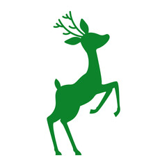 Reindeer Silhouette