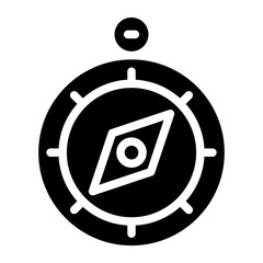 Compass Vector Design Icon Style