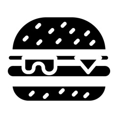 Hamburger Vector Design Icon Style