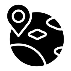 Land Navigation Vector Design Icon Style