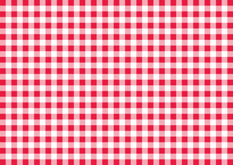Rose Red Gingham Pattern Seamless Checkered Design for Fabrics and Backgrounds