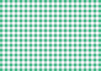 Coral Green Gingham Pattern Seamless Checkered Design for Fabrics and Backgrounds