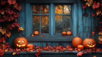 Obraz premium Window in a house close up