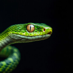 Fototapeta premium Close up shot of Snake , snake skin texture