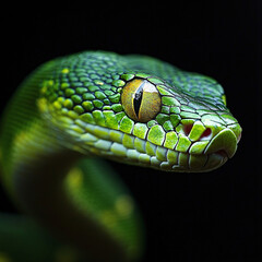 Fototapeta premium Close up shot of Snake , snake skin texture