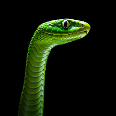 Fototapeta premium Close up shot of Snake , snake skin texture