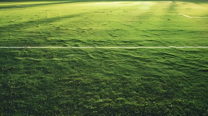 Obraz premium playing field green