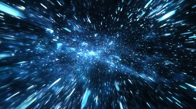 Hyperspeed Cosmic Journey through the Galaxy