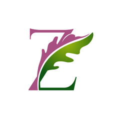 Logo Letter Z Florist Concept