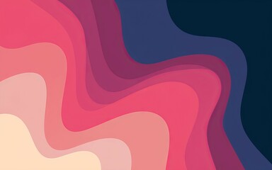 Abstract wavy pattern. Colorful wavy shapes create a dynamic and abstract background. Ideal for graphic design projects, social media, and presentations.