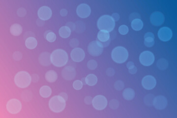 Background with bokeh effect in pink and blue color.