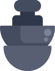 Obraz premium This flat style icon depicts a security camera, emphasizing its role in monitoring and ensuring safety