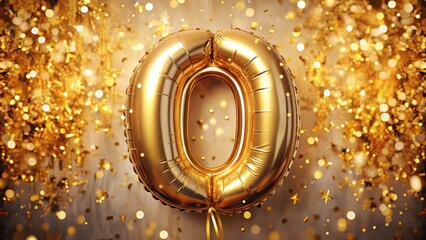 Celebrate milestones with our stunning Golden Balloon Number 00 display, perfect for marking significant events and creating unforgettable memories that shine bright and stylish.
