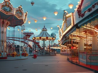 Personalized Theme Park Adapting to Visitor Feedback in Real Time