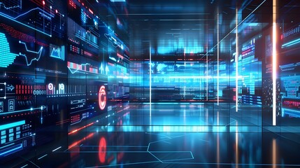 Futuristic Digital Workspace with Real Time Analytics and Project Visibility for Aligned Teams