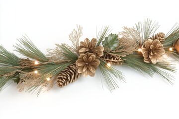 Merry Christmas and Happy New Year holiday background