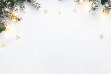 Merry Christmas and Happy New Year holiday background