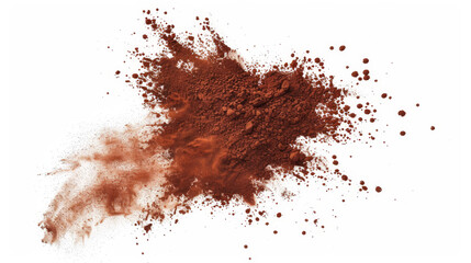chocolate brown paint color powder explosion