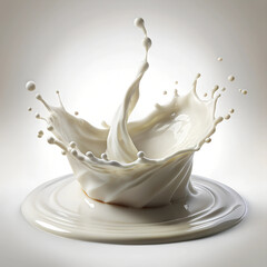 splash of milk