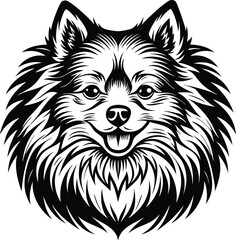 Fototapeta premium illustration of a dog