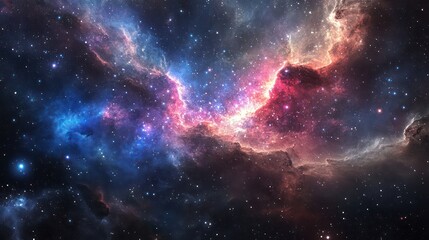 Fototapeta premium Supernovae and space-time It reflects the global fascination with space.