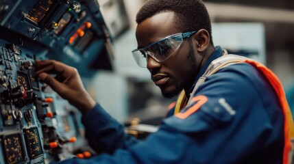 Aviation technician from South Africa Improving cockpit technology for next-generation aircraft Combining innovation with safety