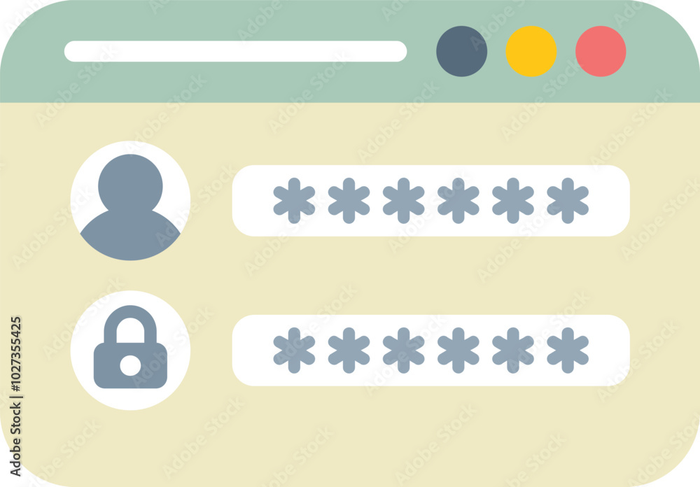Poster website login page is showing with username and password, secure form is enabling