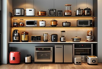 Fototapeta premium home appliances