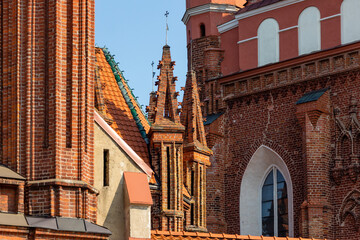 St Anne's Kirche, Vilnius, Litauen
