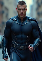 men wear superhero cloth
