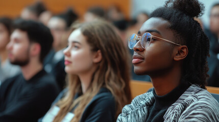 Obraz premium International Students' Day. the younger generation. students