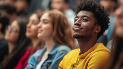 Obraz premium International Students' Day. the younger generation. students