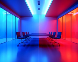 Adaptive Virtual Meeting Room with Mood Driven Atmosphere for Dynamic Teamwork and