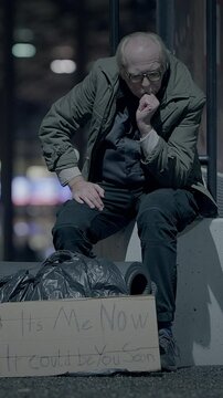A Contemplative Moment of Homelessness Within the Urban Landscape and Its Challenges