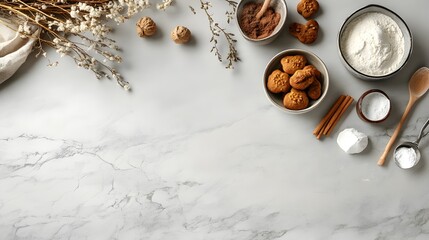 Beautifully Decorated Cookies Arranged for Bakery Promotion or Event