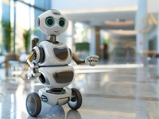 Robotic Assistant Providing Compassionate Elderly Care and Daily Support