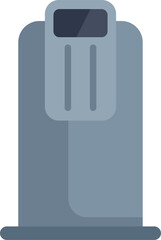 Electric heater warming cold room during winter time, providing comfort and heat