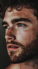 Obraz premium International Men's Day. an adult male