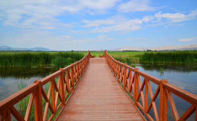 Kaz Lake in Tokat, Turkey.
