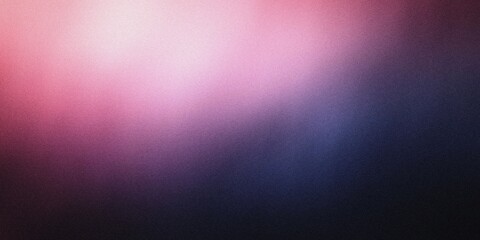 Obraz premium Gradient background with deep black, pale rose, and soft lavender tones, featuring refined radial gradients and a light, misty blur, noise texture effect