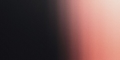 Gradient background with deep black, soft coral, and muted plum tones, with smooth radial gradients and a delicate, atmospheric blur , noise texture effect