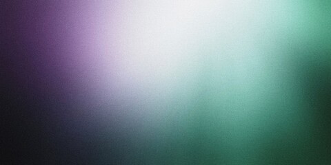 Obraz premium Gradient background with dusty green and soft lavender tones, with gentle radial gradients and a subtle, graceful blur, noise texture effect